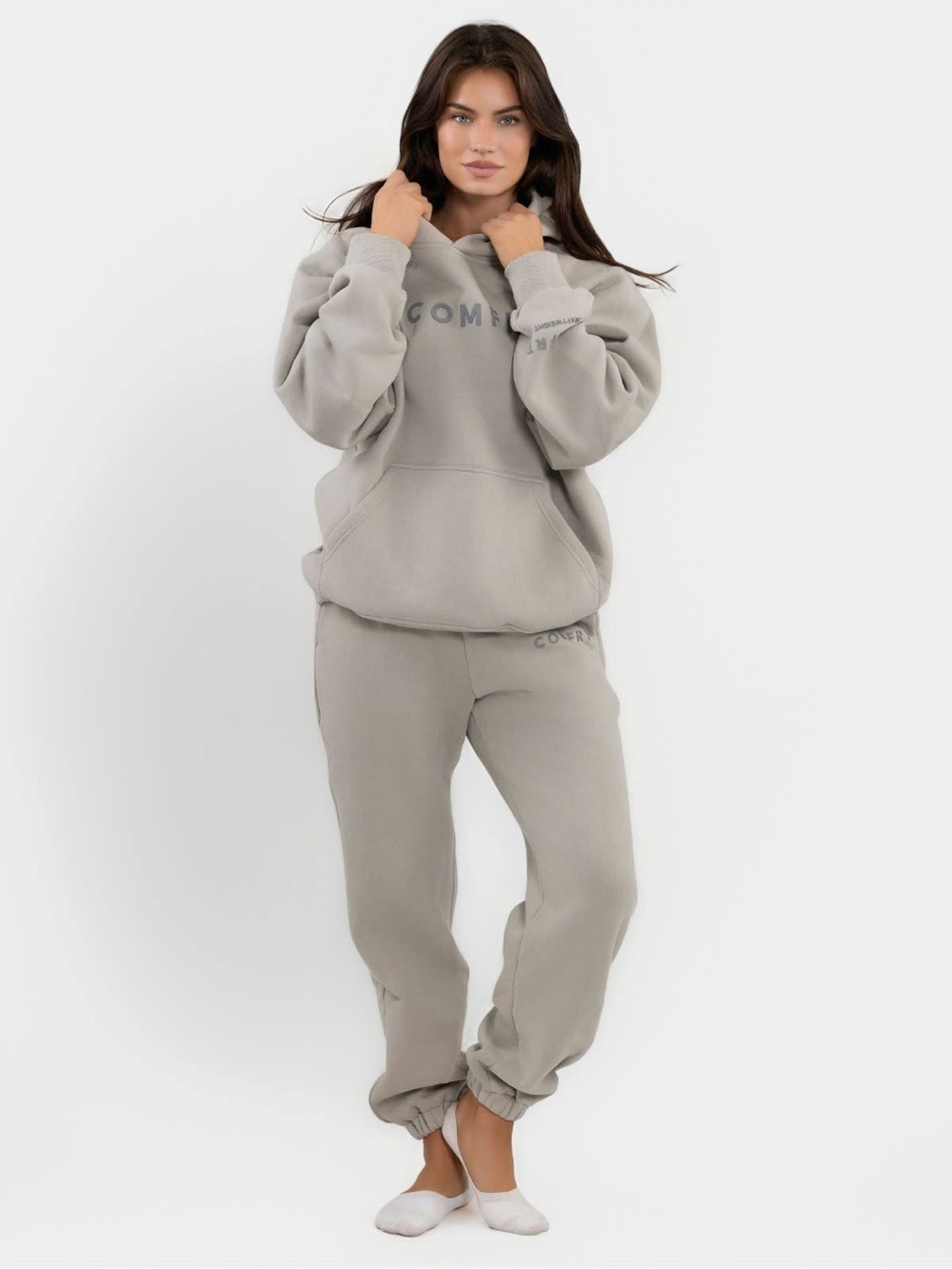 COMFRT TRANQUIL SWEATPANTS CEMENT WOMEN’S 2XL